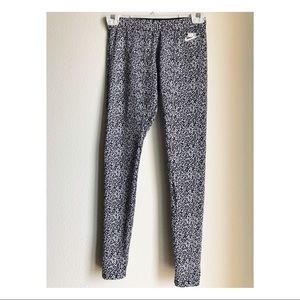 Nike Sportswear Leopard Print Pants - Size Small